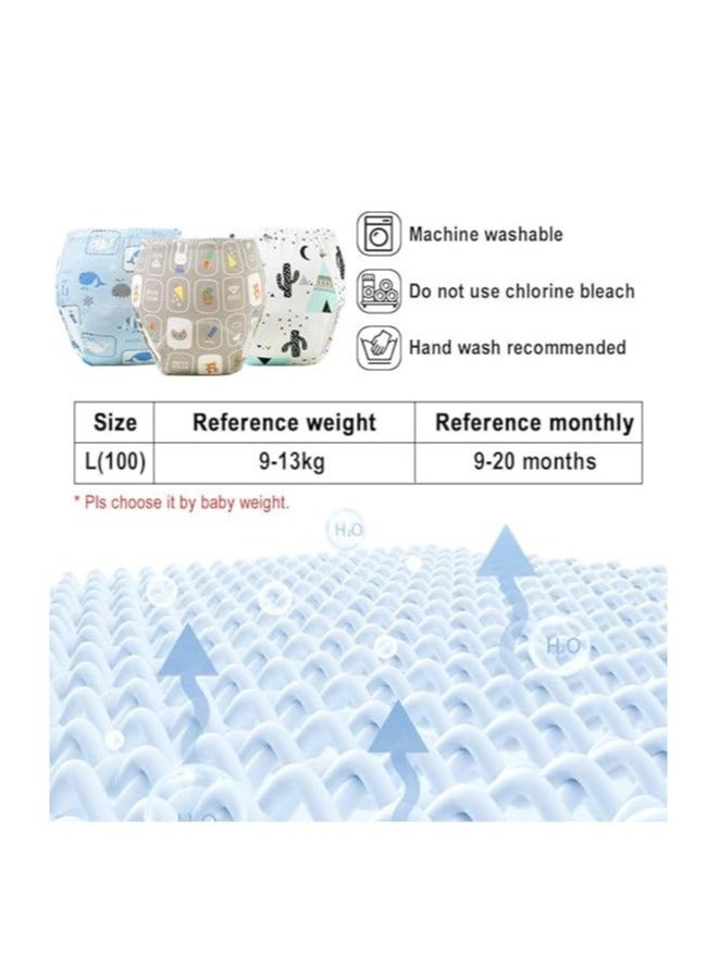 3 Pack Baby Cotton Training Underwear Boys Girls Strong Absorbent Potty Training Pants  - Image 4