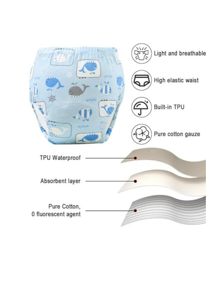 3 Pack Baby Cotton Training Underwear Boys Girls Strong Absorbent Potty Training Pants  - Image 3