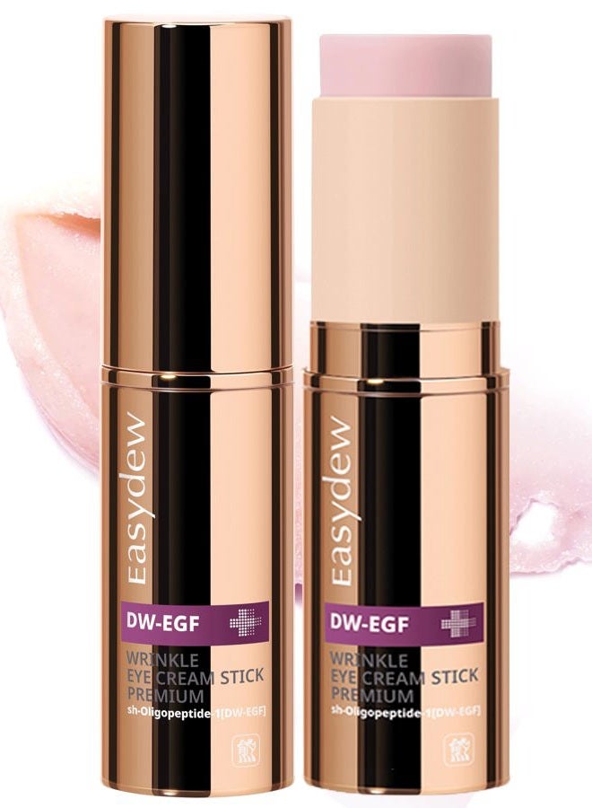 Easydew EGF Plumping Peptides Eye Stick Balm for Fine Lines, Wrinkles & Sagging Skin, On-the-go Dark Circle Under Eye Treatment I Not Tested on Animals, Clean K-Beauty, 8g - Image 1