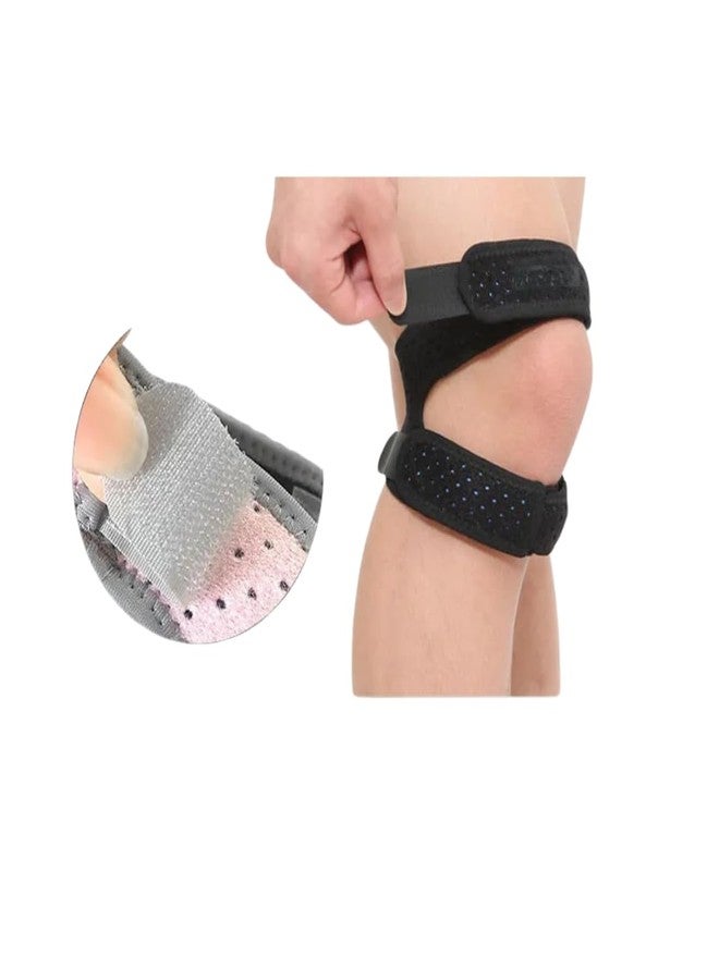 Digital Shoppy Breathable Basketball Knee Pads, Black (1 piece) - Image 1