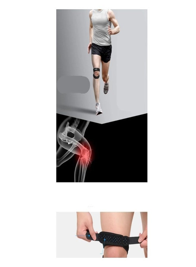 Digital Shoppy Breathable Basketball Knee Pads, Black (1 piece) - Image 4