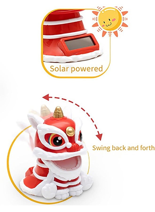 لينند الصفحة الرئيسية سيارة الذيل العالمي ديكور نموذج الأرقام الإيماءات التلقائية اللف أغطية الرأس ، الأحمر - Image 3