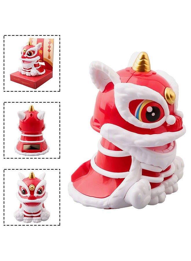 لينند الصفحة الرئيسية سيارة الذيل العالمي ديكور نموذج الأرقام الإيماءات التلقائية اللف أغطية الرأس ، الأحمر - Image 4