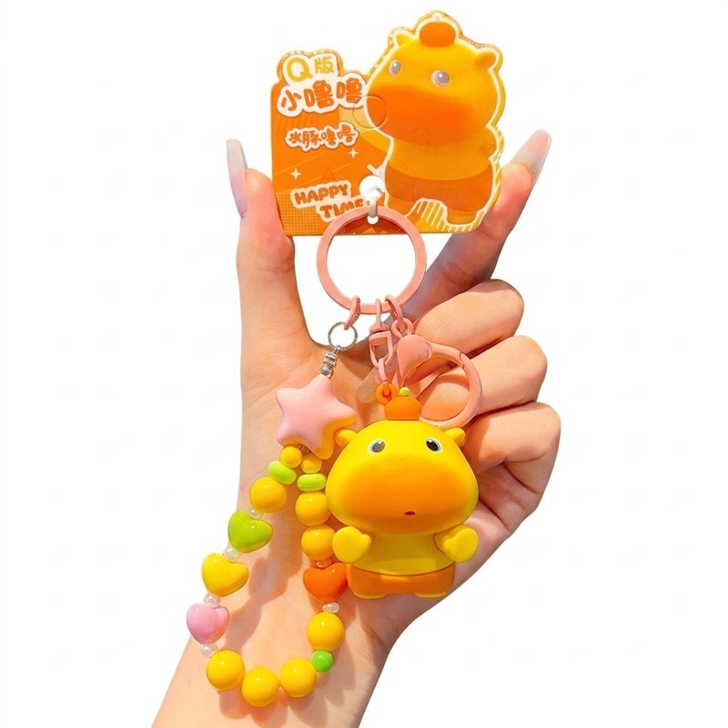 Capybara Lulu Plush Keychain - Image 2