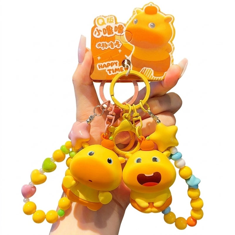 Capybara Lulu Plush Keychain - Image 1
