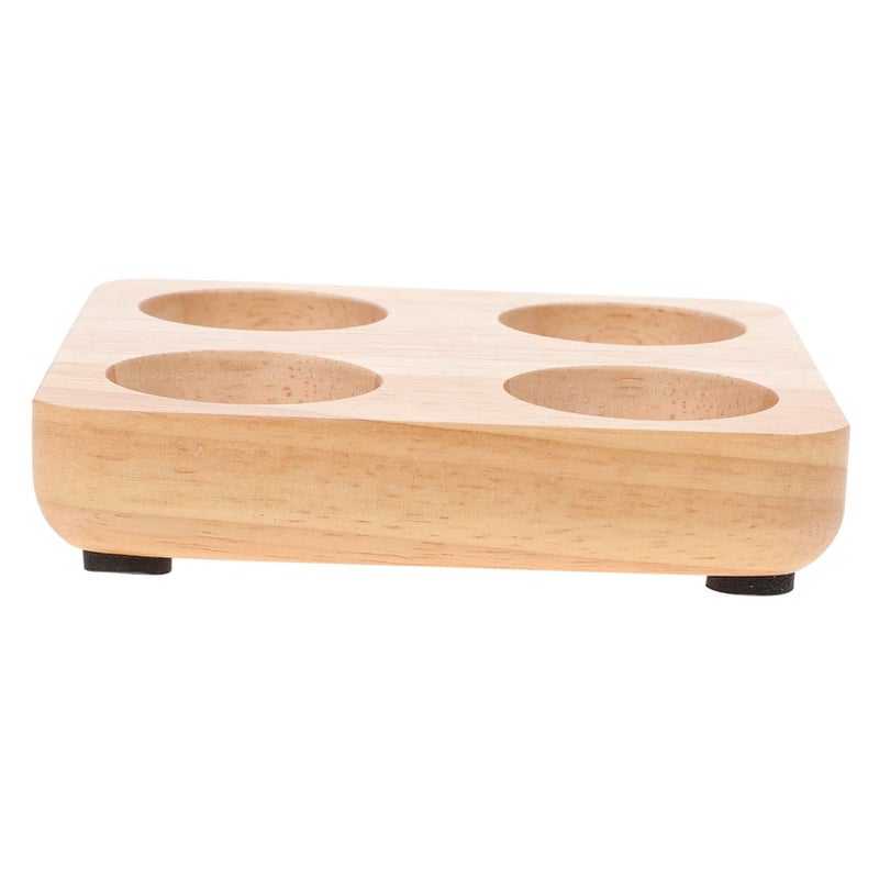 Durable Wooden Egg Holder Box Compact Countertop Storage For Kitchen Fridge - Image 2