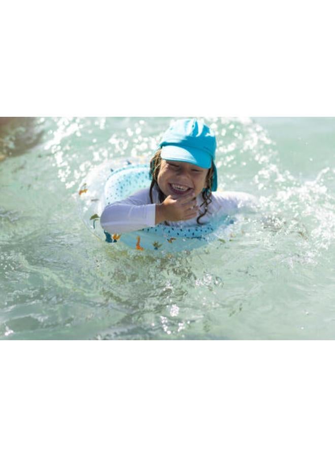 نابايجي عوامة سباحة قابلة للنفخ بقطر 51 سم للأطفال - شفافة ومطبوع - Image 3