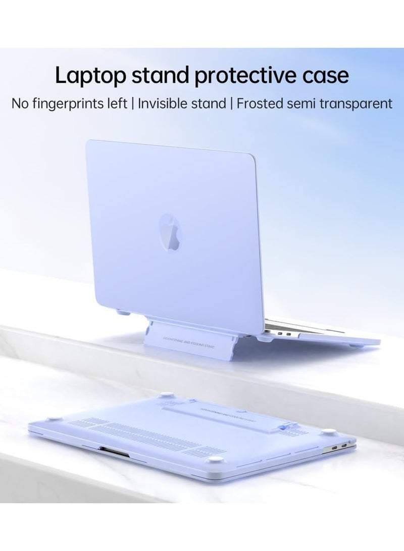 general Case Compatible with MacBook Air 13 Inch (2018-2021, M1) (Model: A1932, A2179, A2337) Heavy Duty Case Laptop Plastic Hard Shell Case Stand Protective Case - Image 2