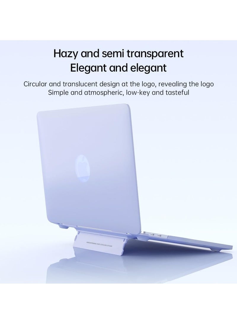 general Case Compatible with MacBook Air 13 Inch (2018-2021, M1) (Model: A1932, A2179, A2337) Heavy Duty Case Laptop Plastic Hard Shell Case Stand Protective Case - Image 4