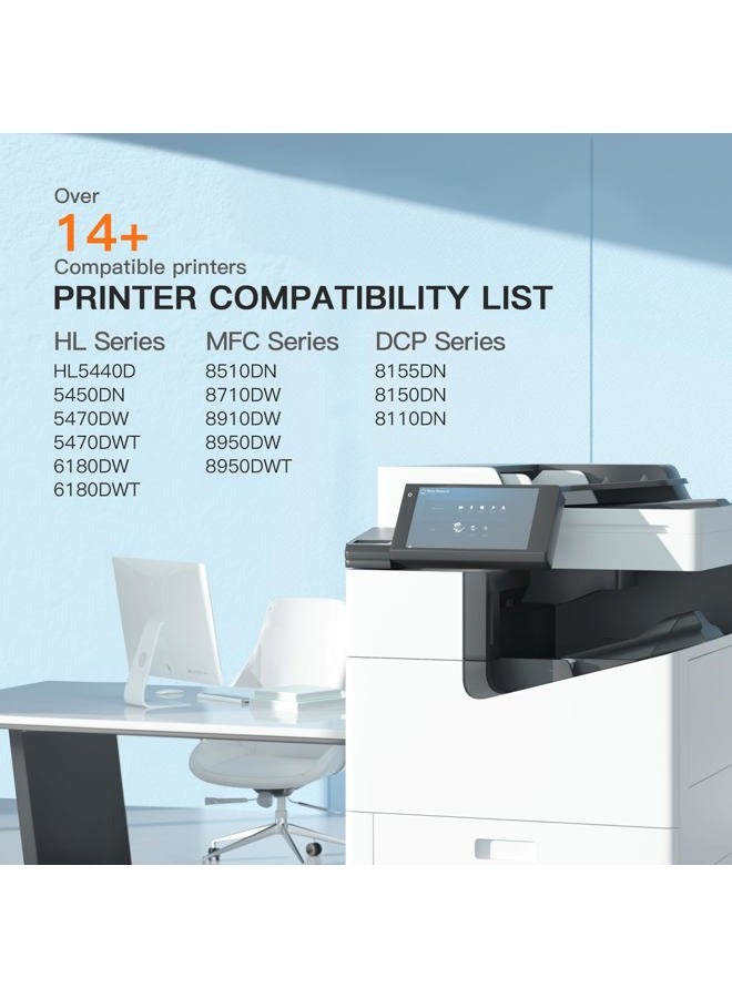 E-Z Ink (TM) Compatible Toner Cartridge Replacement for Brother TN750 TN-750 TN720 TN-720 (Black, High Yield, 2-Pack) - Image 2