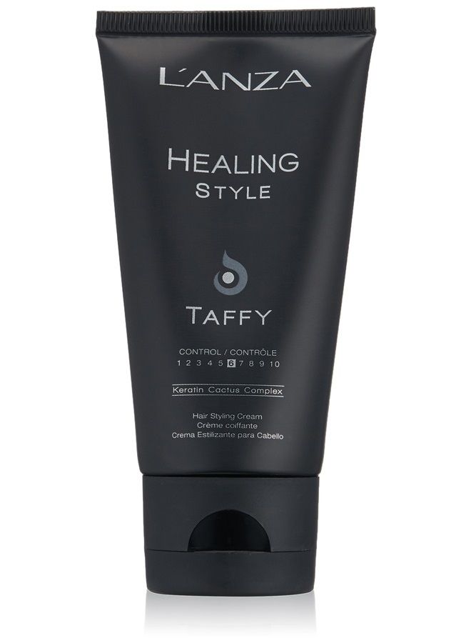 L'anza Healing Style Taffy - Hair Styling Cream Gel with Medium Hold Effect - Nourishes and Refreshes the Hair While Styling, With Keratin, Alcohol-free, and UV Rays Protection (2.5 Fl Oz) - Image 1