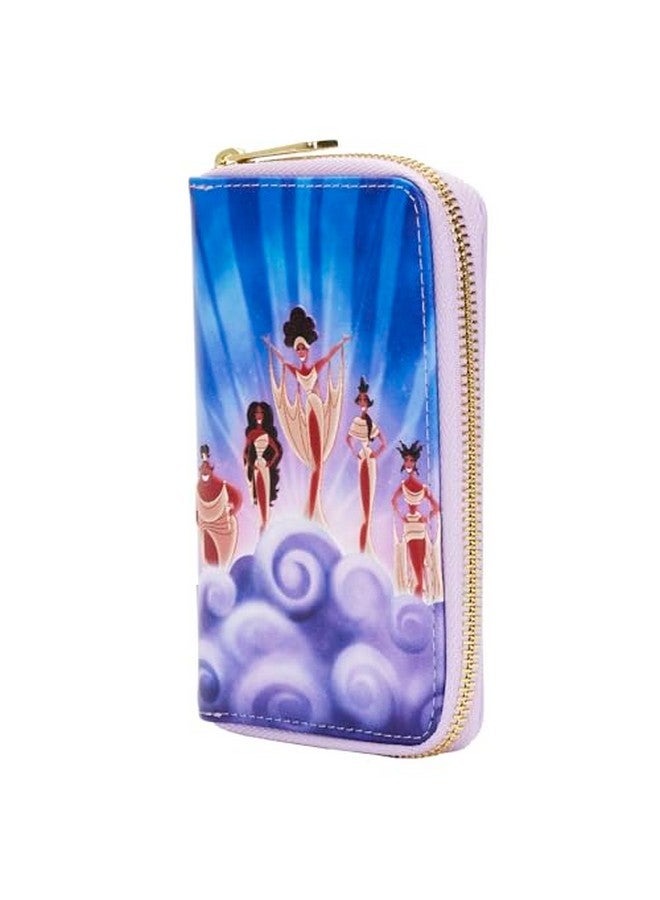Loungefly Disney Hercules Muses Clouds Zip Around Wallet - Image 3