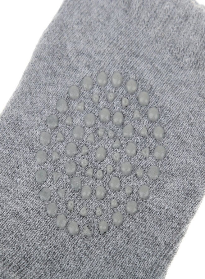 Gugzy® Toddlers Knee pads, Anti-Slip Elbow KneePads Crawling Safety Protector Compression Sleeve Leg Warmer (Light Grey, 1) - Image 3