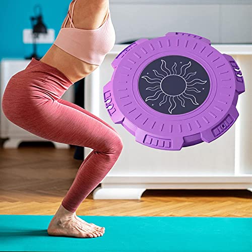 Trifecta Core Ab Twister Board for Exercise Waist Twisting Disc for Slimming and Strengthening Abdominal & Stomach Exercise Equipment Stomach Waist Trimmer Twist Board Machine(Dark Purple) - Image 5