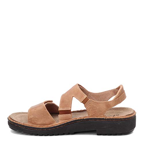 NAOT Footwear Women's Enid Sandal Latte Brown Lthr 7 M US - Image 4