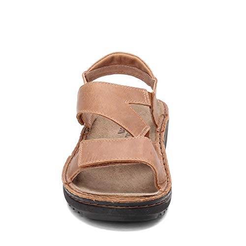 NAOT Footwear Women's Enid Sandal Latte Brown Lthr 7 M US - Image 3