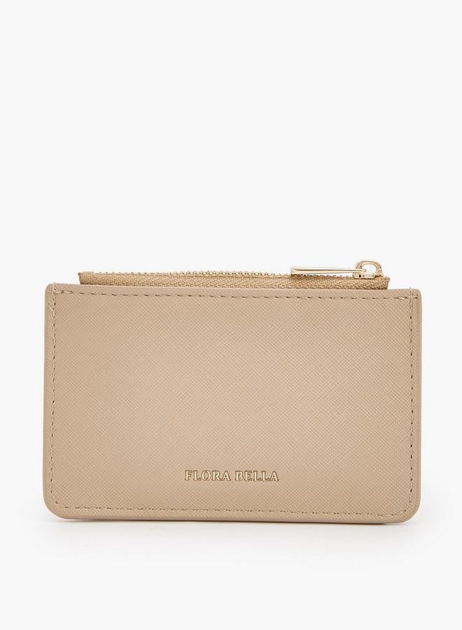 Flora Bella By Shoexpress Solid Card Holder With Zip Pocket - Image 2