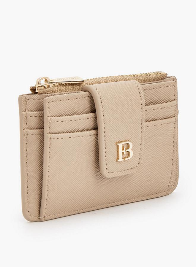 Flora Bella By Shoexpress Solid Card Holder With Zip Pocket - Image 3