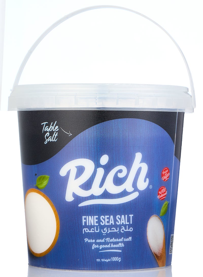 RICH Natural Fine Sea Salt - 1KG - Image 1