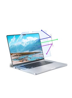 1Pack Anti Blue Light Laptop Matte Screen Protector For MacBook Pro 14.2 inch M4/M3 /M3 Pro /M3 Max /M2 Pro /M2 Max /M1 Pro /M1 Max Model A3112/A3185/A3401/A2918/A2992/A2442/A2779, Reduce Eye Strain