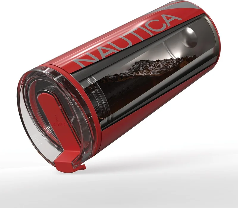 نوتيكا NTM02 Sport Thermos Stainless Steel 500 ml J.class Red