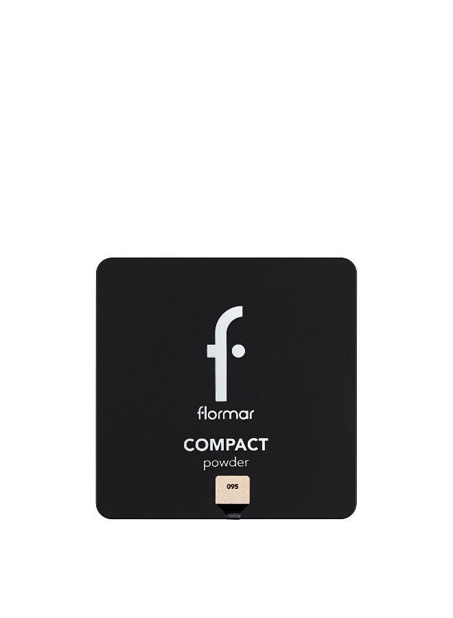 flormar NP Compact Powder -095 Light Porcelain Beig - Image 2