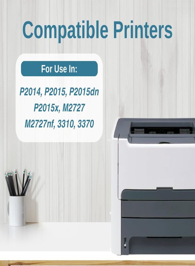 Print Page 53A Toner Cartridge Compatible for LJ Printers P2014, P2015, P2015dn, P2015x, M2727, M2727nf, 3310, 3370 (1 pcs) - Image 2