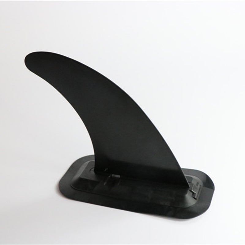 2pcs Clip- Design Reinforced Surf Fin Canoe Surfboard Fins for Surfboard Surfing (Black) - Image 2