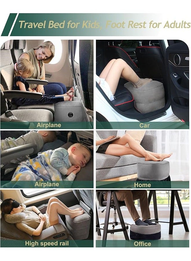 عربست احصل على راحة لا مثيل لها مع وسادة مسند الساق الرمادية الخاصة بنا - مثالية للاستخدام في المنزل والمكتب - Image 5