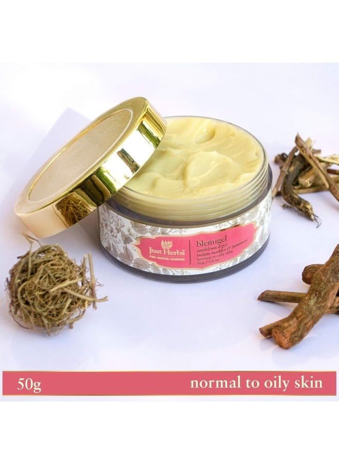 Just Herbs Blemi Gel Anti Blemish Gel, 50g  - Image 2