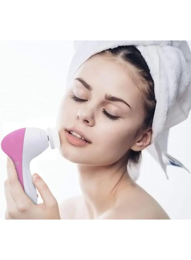 Power Facial Cleansing Brush - 360° Rotation - Exfoliates and Cleanses - Removes Dirt, Oil, and Makeup - Tightens Pores - Suitable for Sensitive Skin - Image 2