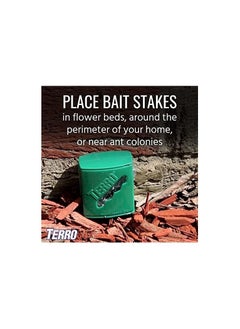 Terro Ant Killer Baits Stakes Outdoor Liquid 8 Traps  Kills Entire colony  - Image 5