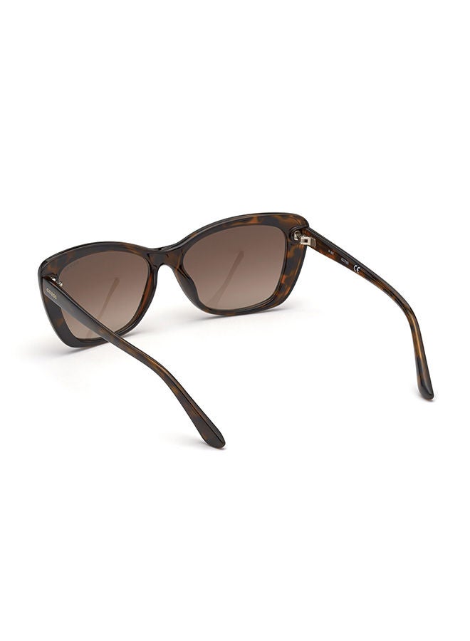 GUESS GU7774 52F Sunglasses 100% UV Protected Brown Square For Women - Image 3