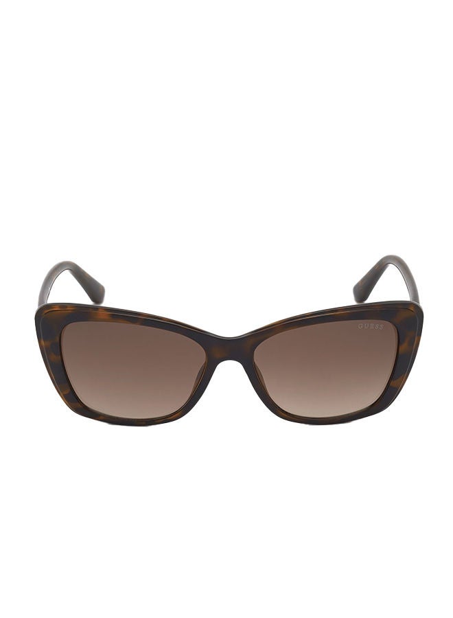 GUESS GU7774 52F Sunglasses 100% UV Protected Brown Square For Women - Image 1