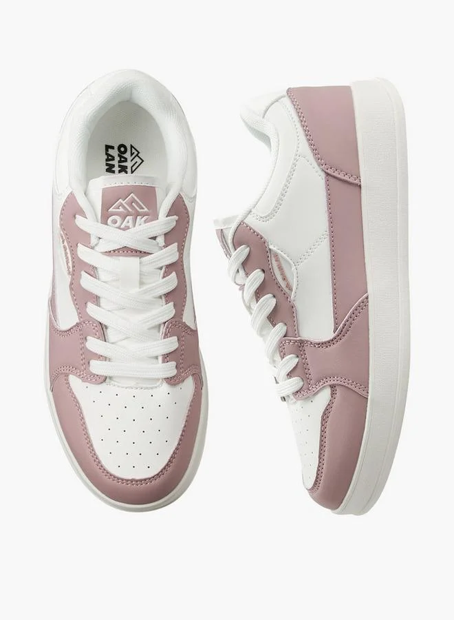 شو اكسبرس Women Colourblock Lace-Up Ankle Sneakers