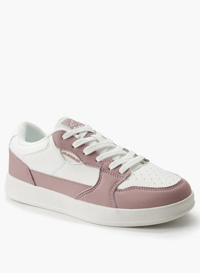 شو اكسبرس Women Colourblock Lace-Up Ankle Sneakers
