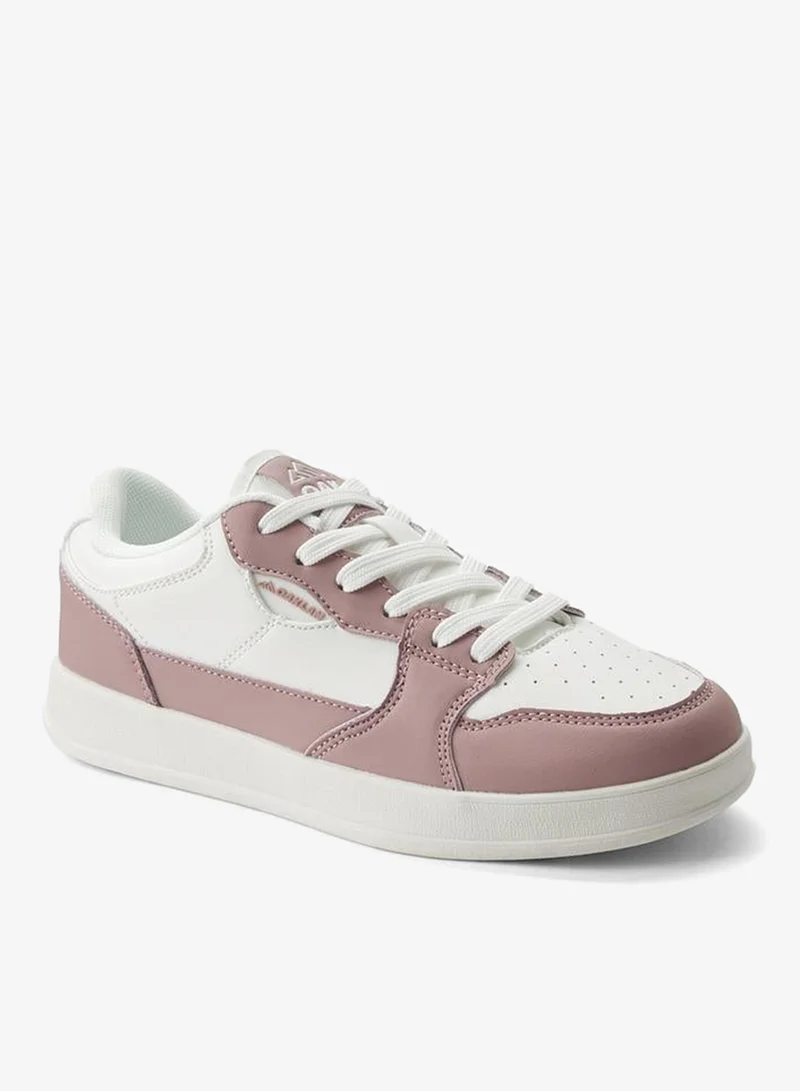 شو اكسبرس Women Colourblock Lace-Up Ankle Sneakers