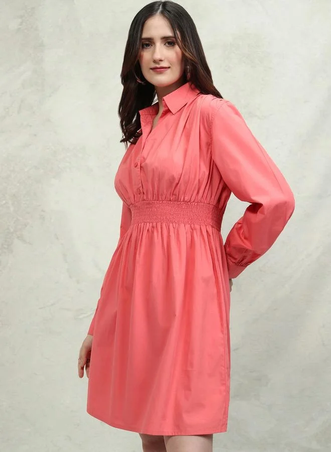 طوكيو توكيز فستان بخصر مزموم