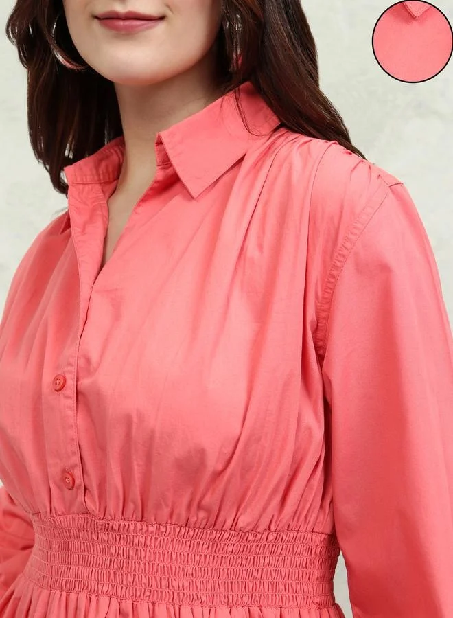 طوكيو توكيز فستان بخصر مزموم