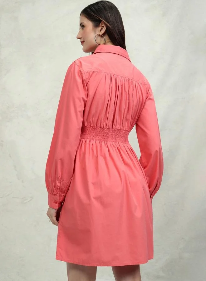 طوكيو توكيز فستان بخصر مزموم