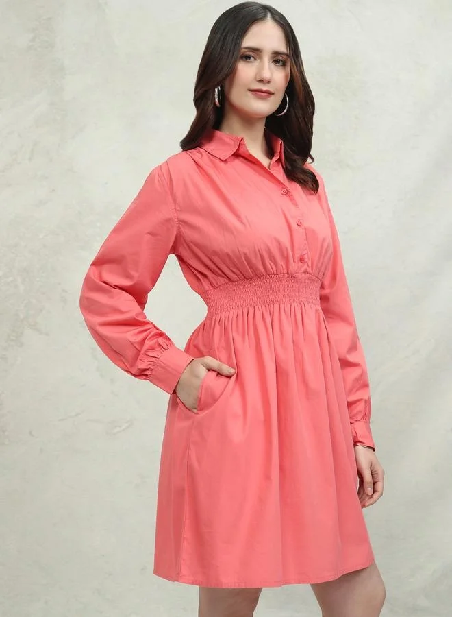 طوكيو توكيز فستان بخصر مزموم