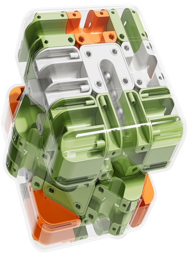 JUKUDAHU 3D Cube Puzzle Toys for Kids 3-5 5-8 8-12 with Ball, Educational Brain Teaser Color Matched Game, Family Board Game Fidget Toys Birthday Gift for Boys Girls 3 4 5 6 7 8 9 10+ Years Old Teens - Image 1