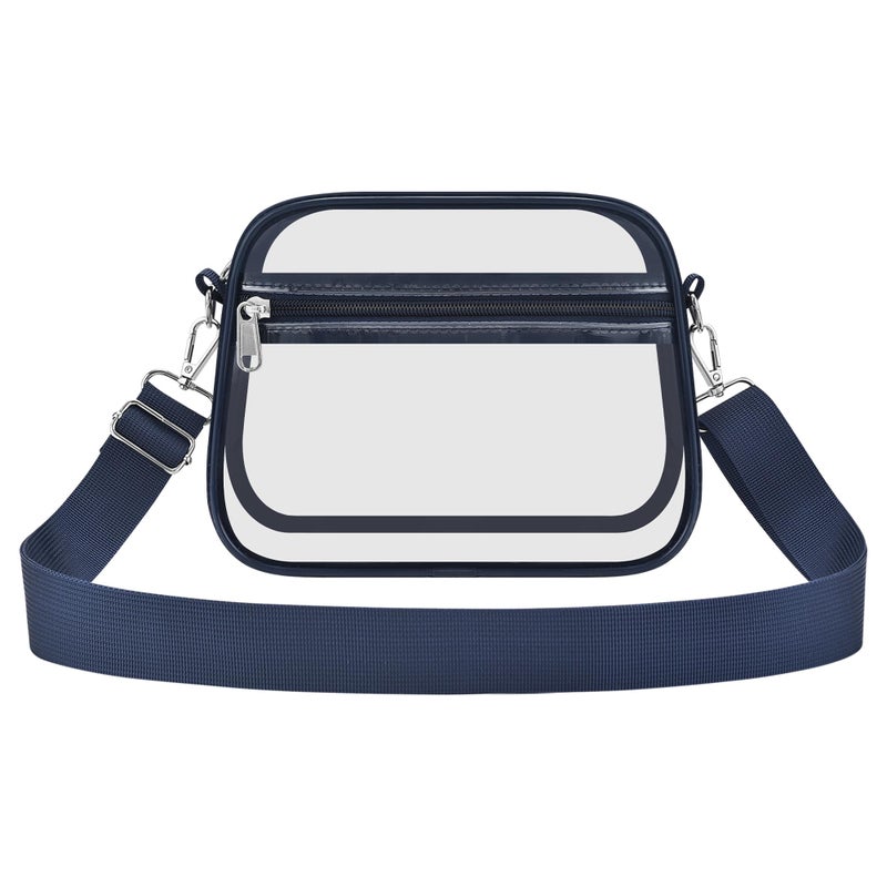 USPECLARE Clear Bag for Stadium Events Clear Sports Fan Handbags Purses with Adjustbale Strap for Concerts Festivals Game Day - Image 2