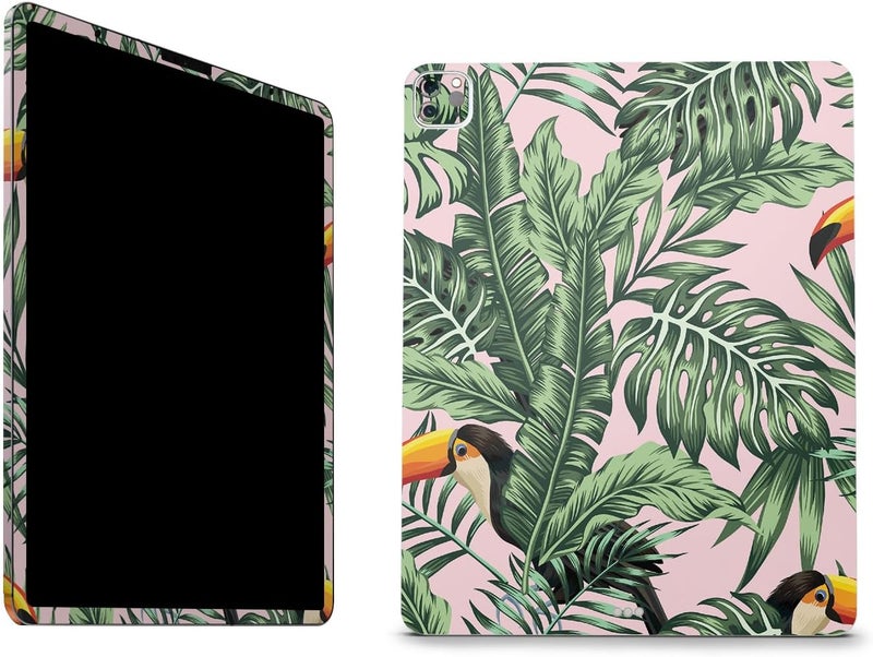 مايتي سكينز غلاف فينيل قابل للتطبيق على جهاز Apple iPad Pro 12.9" M2، الجيل السادس (2022) من شركة MightySkins - تصميم Hidden Toucan: يتميز بالحماية العالية، والمتانة، والتصميم الفريد؛ سهل التطبيق، ومصنوع في الولايات المتحدة الأمريكية. - Image 1