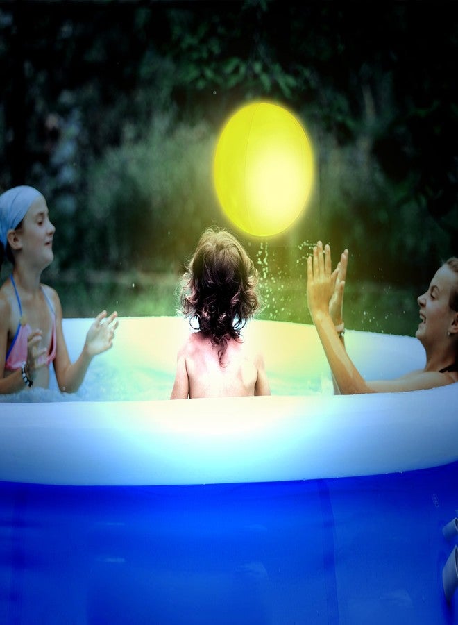FUTUREPLUSX Pool Toys, 3PCS Light Up Beach Balls with Remote-Control 12 Inches Glow in The Dark Water Toys, for Kids Adult Outdoor Pool Beach Party Games and Decorations - Image 5