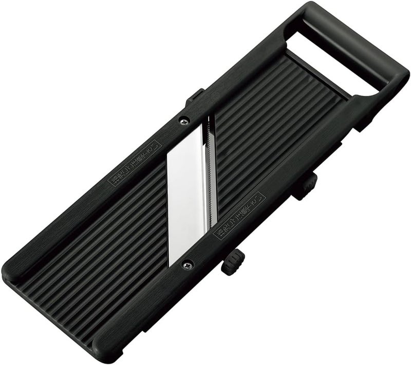 TIKUSAN SAMURAI Slicer Japanese Mandoline Vegetable Slicer Made in Japan Adjustable Slice Thickness Stainless Steel Blade (Normal) - Image 1