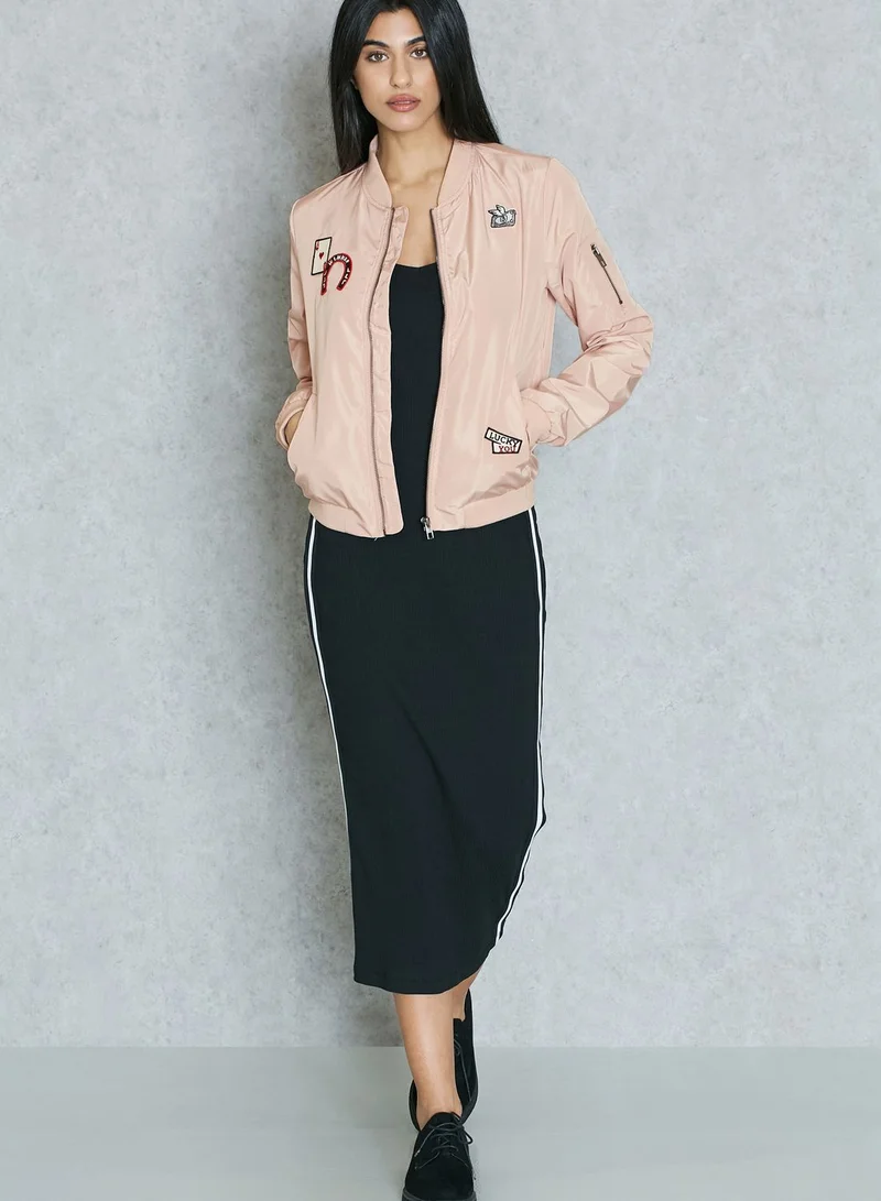 ONLY Patches Bomber Jacket