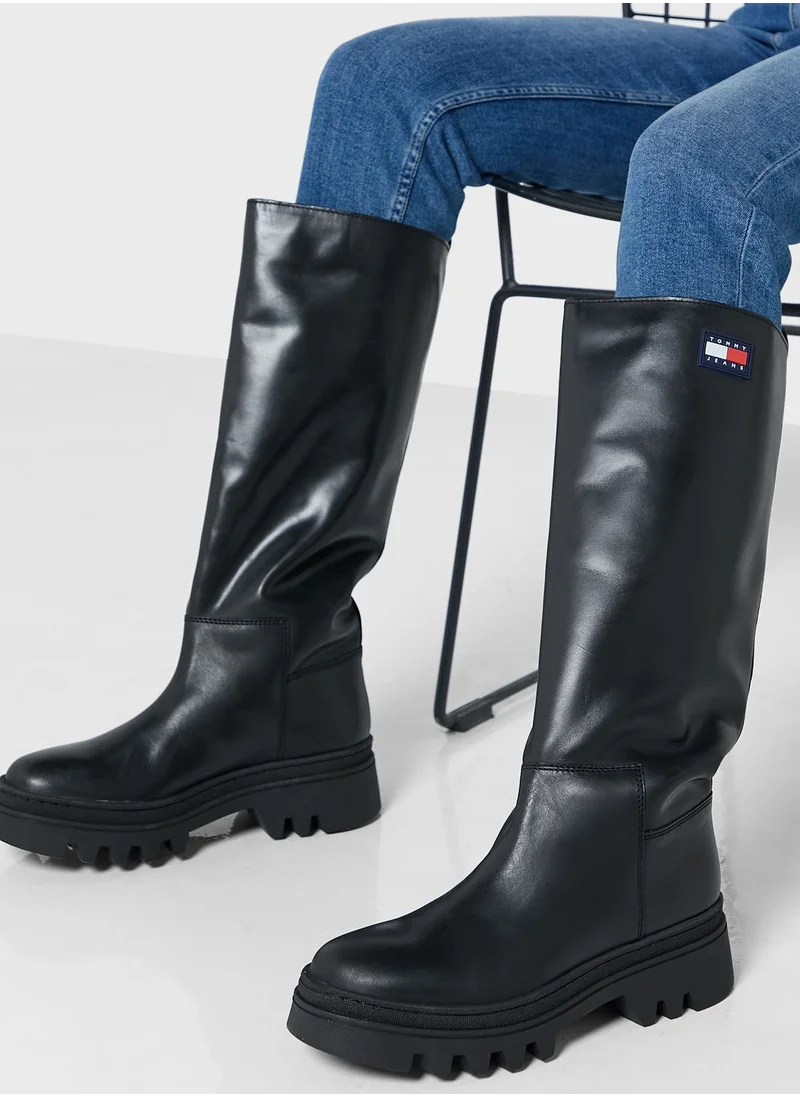 TOMMY JEANS Chunky Knee High Boots
