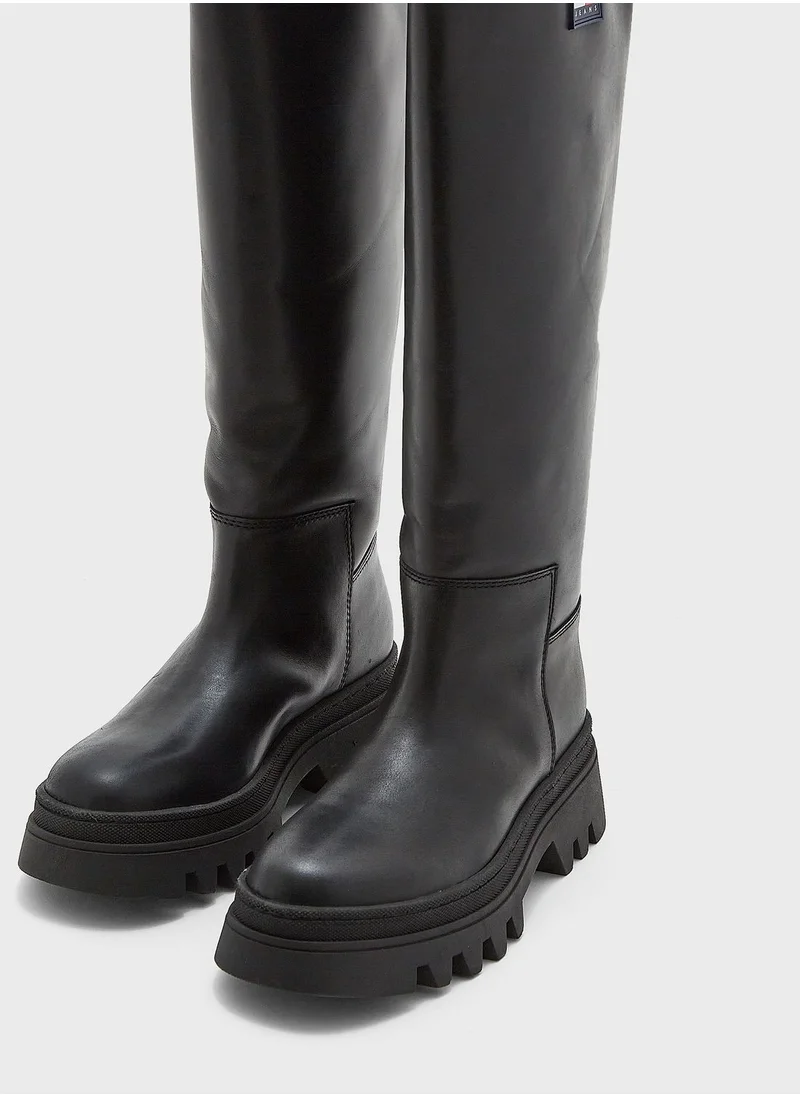 TOMMY JEANS Chunky Knee High Boots