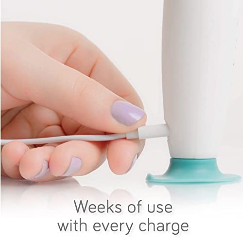 NANOBÉBÉ Nanobebe Electric Bottle Brush Cleaner – Baby Bottle Brush Electric Scrubber for Cleaning Brush for Baby Bottles - Rechargeable, Includes Replaceable Brush Head - Image 5